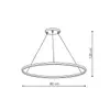 Light Prestige Ring LED Ceiling Luminaire 48W Photo 3