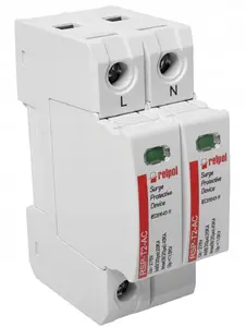 Relpol RSP-T2-AC/4P Surge Arrester Type T2 4-Pole 275V AC 1.5 kV