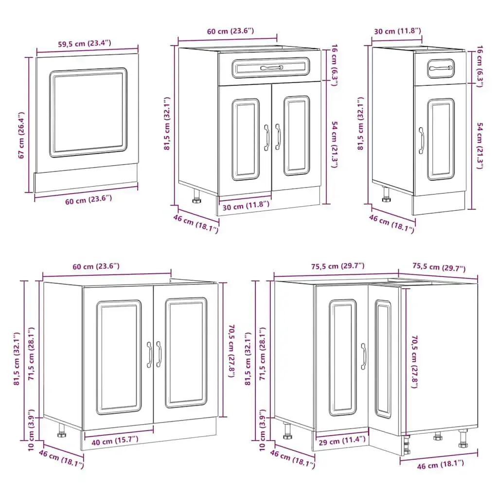 VidaXL 3314883 kitchen/dining storage cabinet 3314883 Photo 10