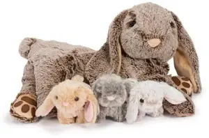 Day Królik mama z 3 młodymi królikami Cozy Noxxiez FP503