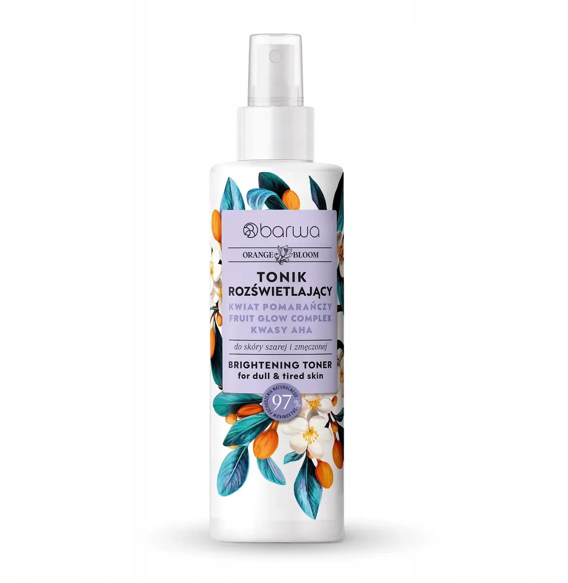 Barwa Orange Bloom sejas toniks ar