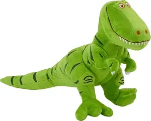 LeanToys Pluszowy Dinozaur 70cm x 40cm Przytulanka Maskotka Zielony LEAN Toys