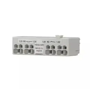 EATON NHI-E2-11-PKZ0-PI Front-Mount Auxiliary Contact Module, 1NO/1NC, Push-in Terminals