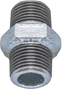 GEBO Nypel wkrętny gwint prawy-lewy 281-4V 1/2" Оцинкованная сталь