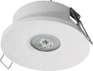 AWEX AXP ECO LED Emergency Luminaire 1W 125lm 3h Self-Contained Auto-Test IP65/20 White