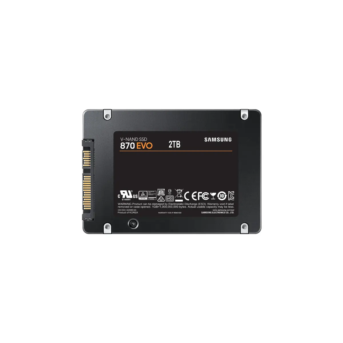 SSD накопитель Samsung 870 EVO 2 ТБ 2.5" SATA III Photo 2