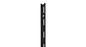 WALL UPRIGHT. SINGLE SLOT 1.995 MM BLACK