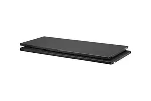 STEELBOARD. 2 STCK 800X300 MM BLACK