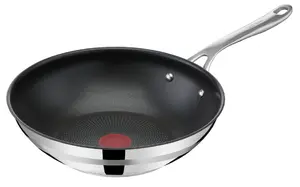 Tefal Jamie Oliver E3101925 Сковорода вок из нержавеющей стали с титановым антипригарным покрытием