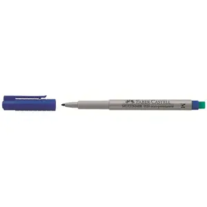 Маркер Faber-Castell 152651 Multimark неперманентный, синий