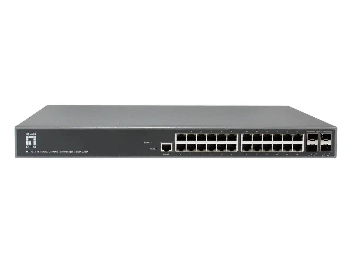 LevelOne TURING GTL-2885 28-Port L3 Lite Managed Gigabit Switch Photo 2