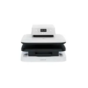 Термопресс LOKLiK Auto Heat Press SG-RYJ-0049-EU-L-B2B, 1500 Вт, 380 x 380 мм, 210 °C, белый