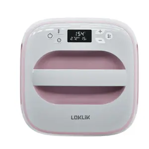 Термопресс LOKLiK Easy Heat Press 1200 Вт, 255 x 255 мм, 210 °C, белый