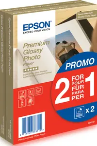 Epson Premium Glossy Photo Paper 10x15cm, 255gsm, 80 Sheets