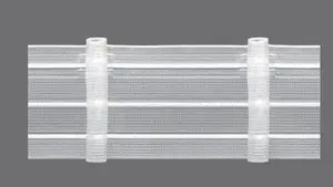 MAGAM Curtain Strip 7.5 mm, White