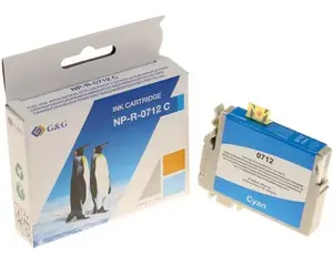 G&G 03545 Compatible Cyan Ink Cartridge for Epson Printers