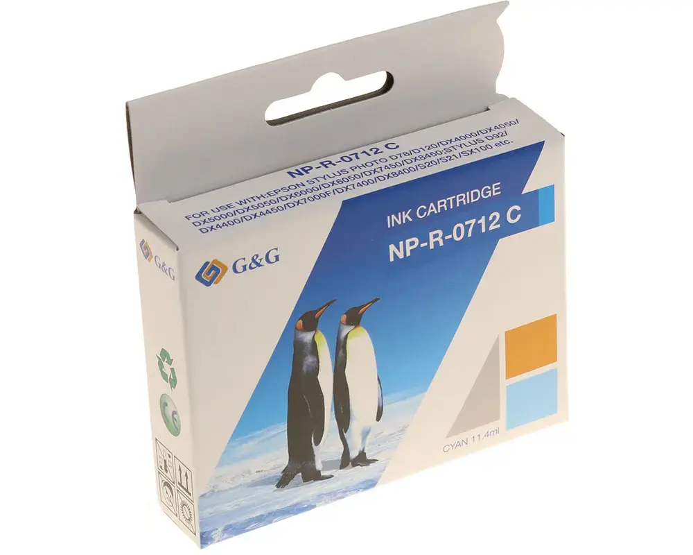 G&G 03545 Compatible Cyan Ink Cartridge for Epson Photo 2