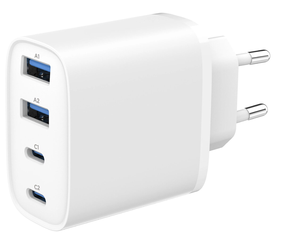 Gembird TA-UC-2A2C-PD40-01-W 40 W GaN USB