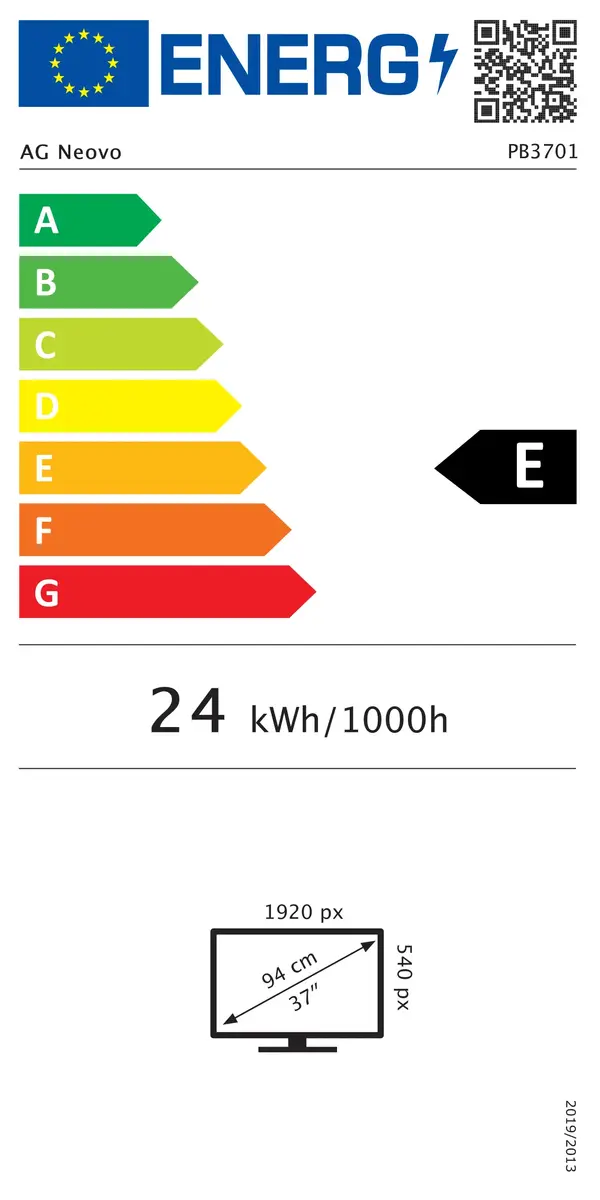 AG Neovo PB3701 37 collu īpaši plats LED displejs Photo 9