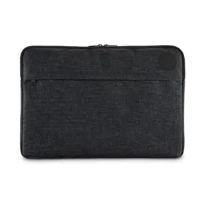 Hama Genua Sleeve Case Black for 39.6 cm (15.6") Laptops with Front Pocket