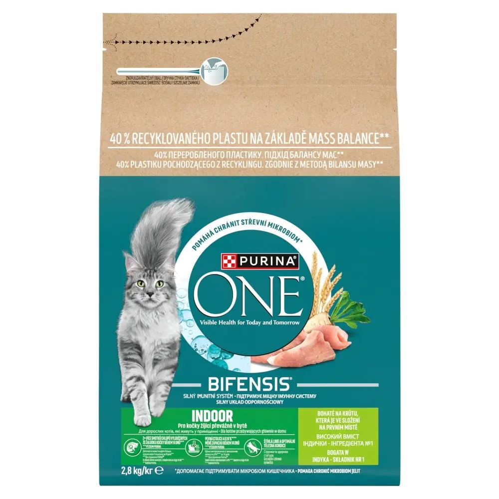 Purina ONE Indoor sausā barība kaķiem
