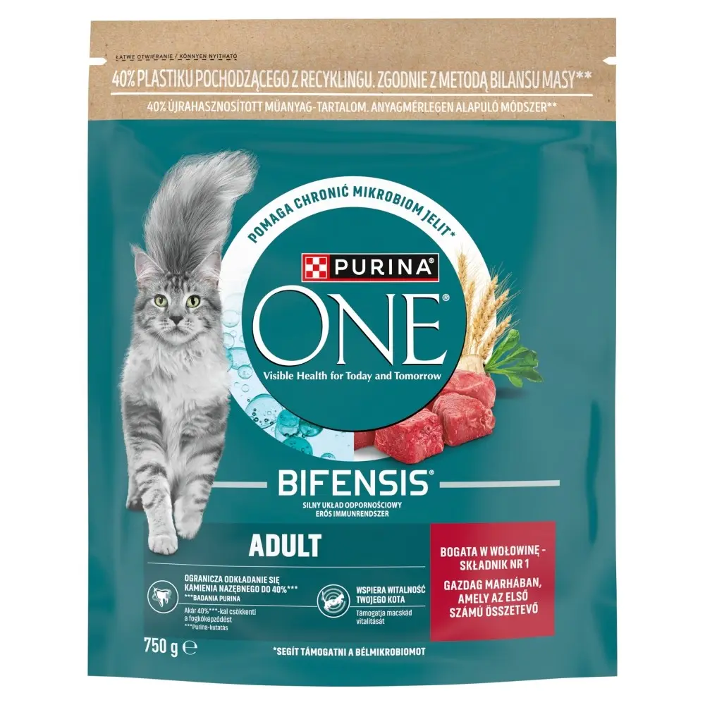 Purina ONE sausā barība kaķiem ar