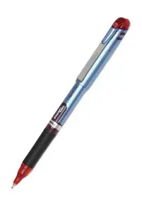 Гелевая ручка Pentel EnerGel BLN15 с колпачком, 0.5 мм, красные чернила