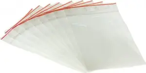 Emerson Zipper Storage Bags 80x120 mm, 100 Pieces