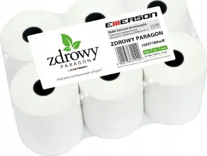 Emerson termopapīra ruļļi 57mm x 100m, bez fenola, 6 gab.