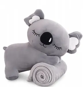 Skleplolki Trusty 3-in-1 Plush Toy, Pillow and Blanket Koala Grey TR-K06