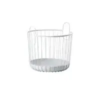 Zone Denmark Inu Decorative Basket, Grey Metal