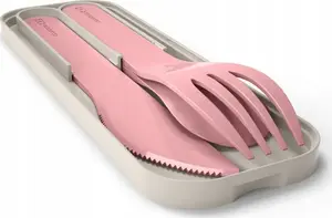 Набор столовых приборов Monbento Pocket Color Pink Blush