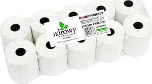 Emerson termopapīra rullis 28 mm x 25 m, bez bisfenola A
