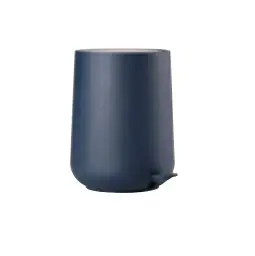Zone Denmark Nova 3L Round Trash Can, Navy ABS Plastic