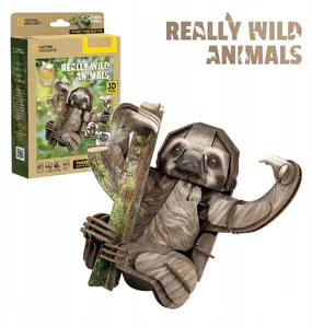 Cubicfun National Geographic Three-Toed Sloth 3D Puzzle