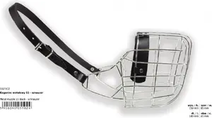 DINO Metal Muzzle for Schnauzer Size 11