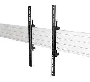 B-TECH AV SYSTEM X VESA 400 ekrāna stiprinājuma sviras BT8390, pāris, melnas