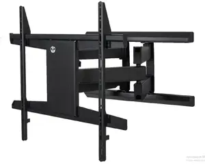 B-TECH AV BT8228/B Heavy Duty Twin Cantilever Wall Mount for Flat Screens up to 120 inches, VESA 800x600