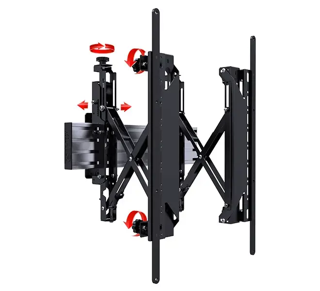 B-TECH AV System X Pop-Out Ultra Stretch Signage Mount Photo 3