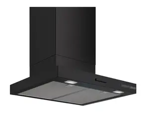 Bosch DWB65CC60 tvaika nosūcējs Sienā iebūvēts Melns 594 m³/h