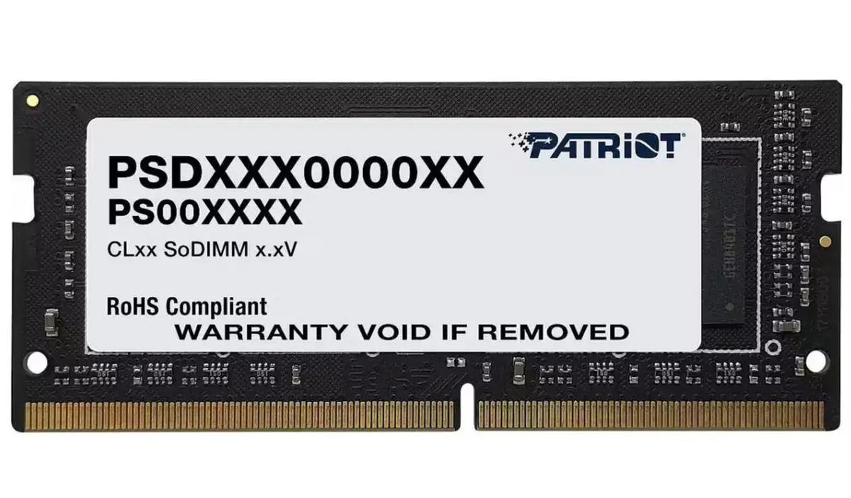 Klēpjdatora operatīvā atmiņa Patriot 8GB DDR4