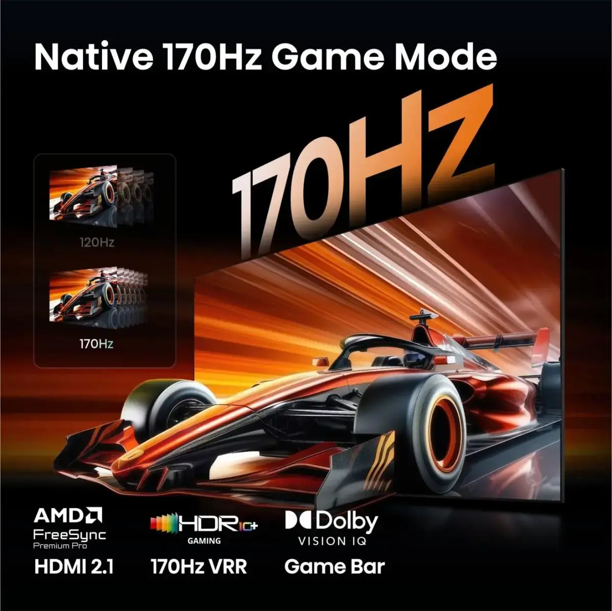 Hisense 65UR9DS 65 collu 4K Ultra HD viedtelevizors Photo 8
