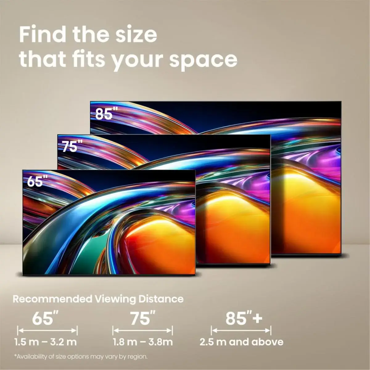 Hisense 65UR9DS 65 collu 4K Ultra HD viedtelevizors Photo 15