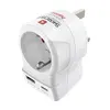 Hama EU to UK Power Plug Adapter Type G Photo 2