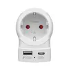Hama EU to US Power Plug Adapter Type B to Type C/F Photo 4