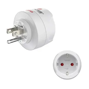 Hama 223485 Travel Adapter Type B to Type C and Type F