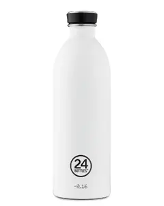 24Bottles Urban Bottle 1000 ml Stainless Steel Drinking Bottle, Ice White