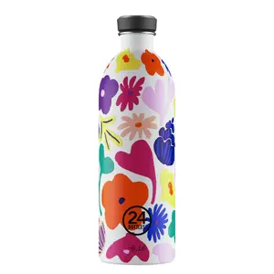 Бутылка для воды 24Bottles Urban Bottle 1000 мл из нержавеющей стали, разноцветная