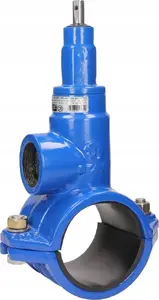 Седелка с задвижкой Jafar 3250 для труб PE и PVC, d90, 2 дюйма