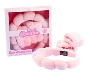 Nice Beauty Routine Spa Hair Hoop, Pink